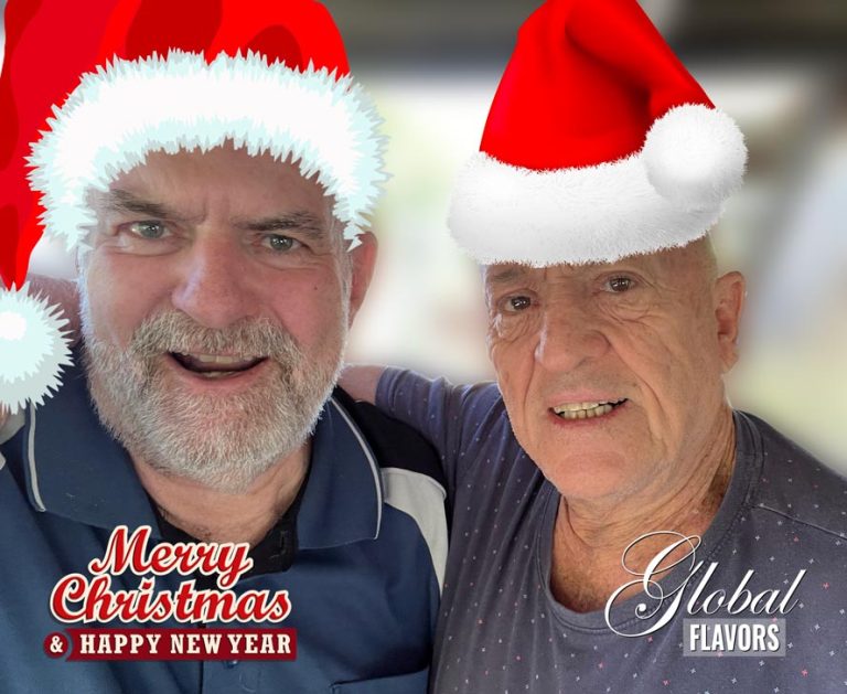 Merry Christmas & Happy New Year From Your Old Mates at Global Flavors!